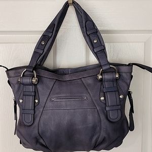 B.Makowsky Leather Shoulder Bag
